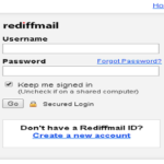 Rediffmail login
